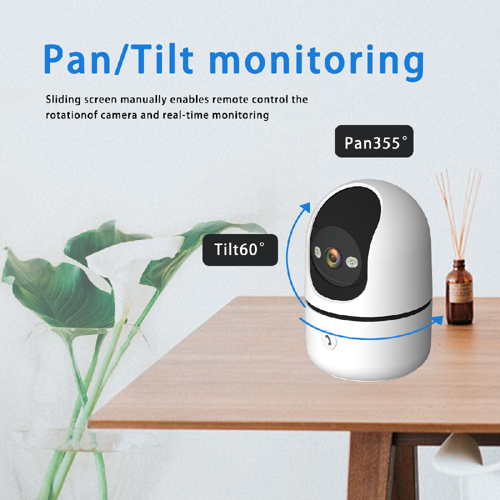 Y111 One Click Voice Call Baby Monitor Indoor Home Security Wifi Camera