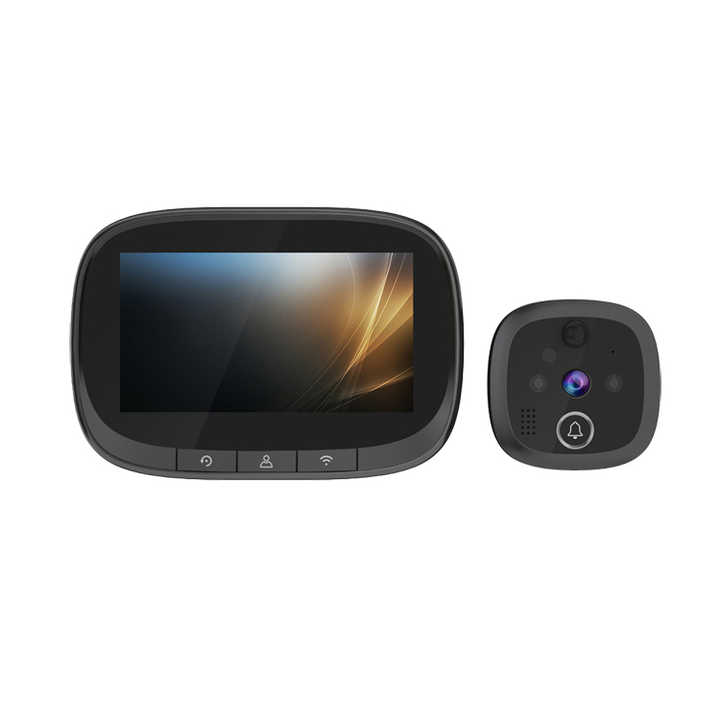 Peephole 4.3 Inch LCD Screen Digital Door Viewer Smart Video Camera Doorbell